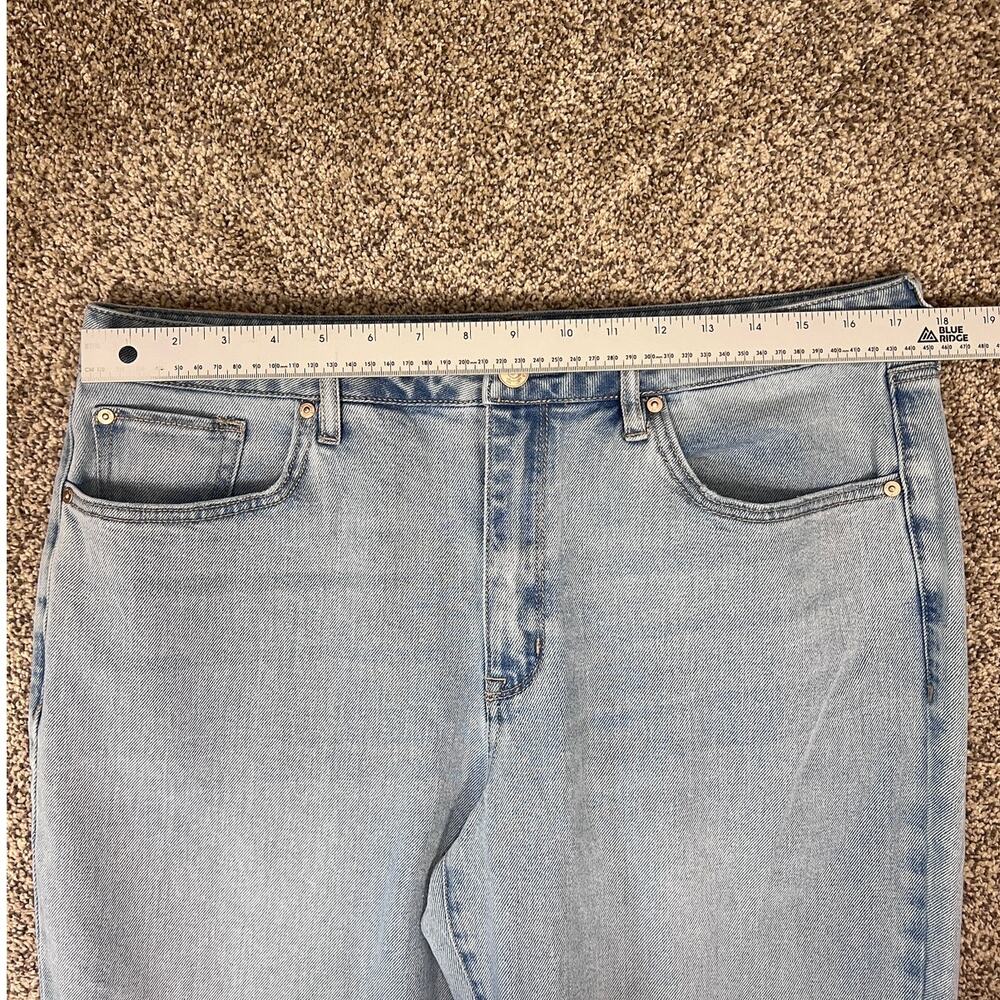 Seven7 Women's 12 Y2K Minimalist Staple‎ Soft Norm Loose Straight Denim Jeans - Picture 9 of 12